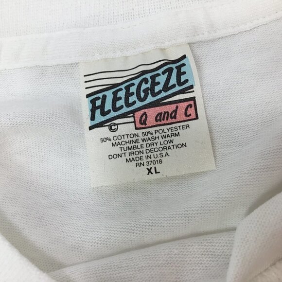 Vintage Single Stitch NOS Statue of Liberty Souvenir T Shirt Fleegeze USA Sz XL - Picture 3 of 8